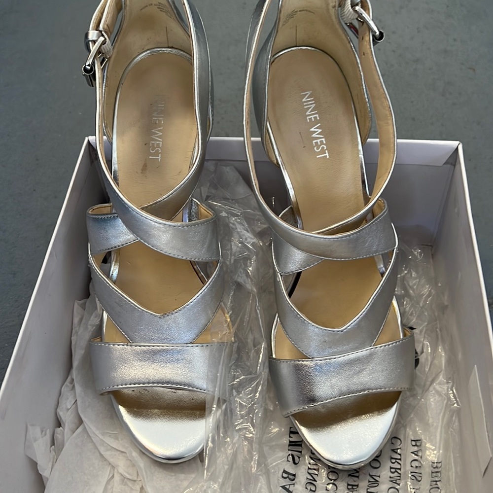 Nine West Strappy High Heel Sandal